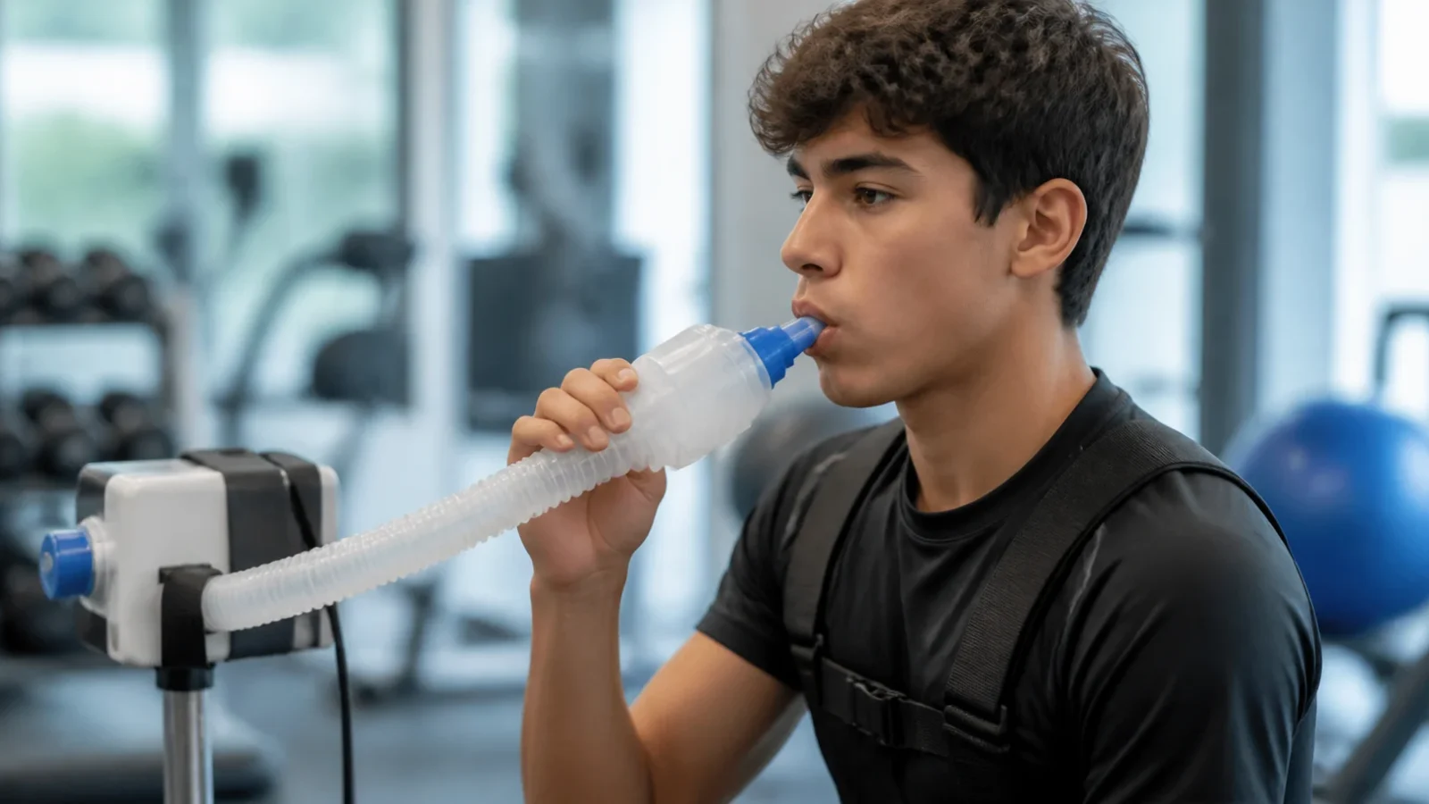 Efectos del entrenamiento muscular respiratorio en atletas adolescentes
